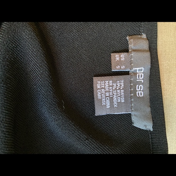 Per se Black One Shoulder Top - Picture 10 of 10